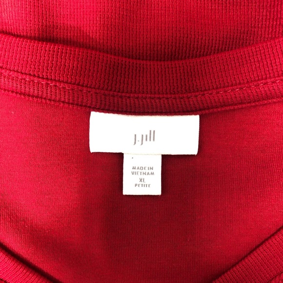 J Jill top pullover  in red - Picture 2 of 9